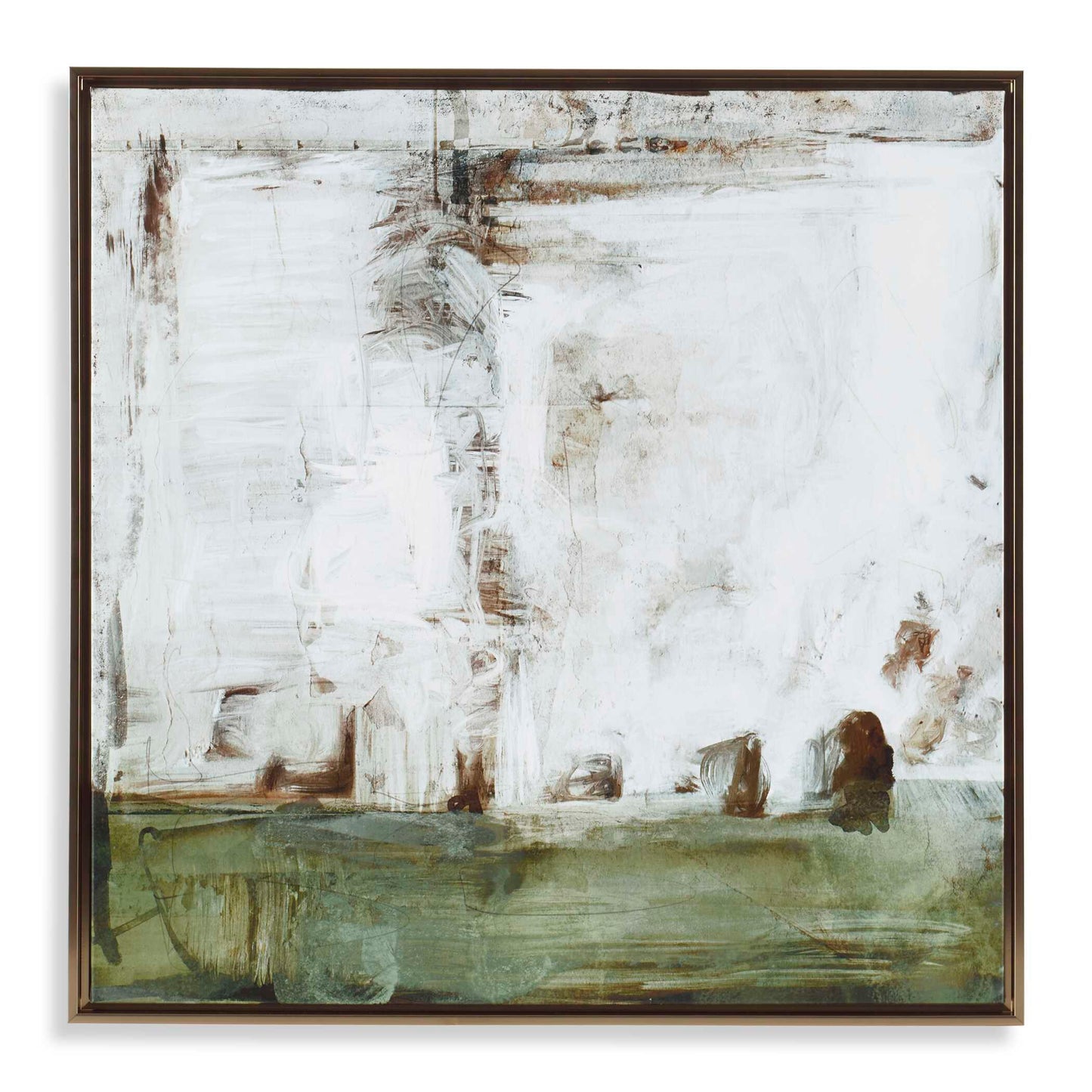 Simple Gallery Frame With Bronze Gold Finish.