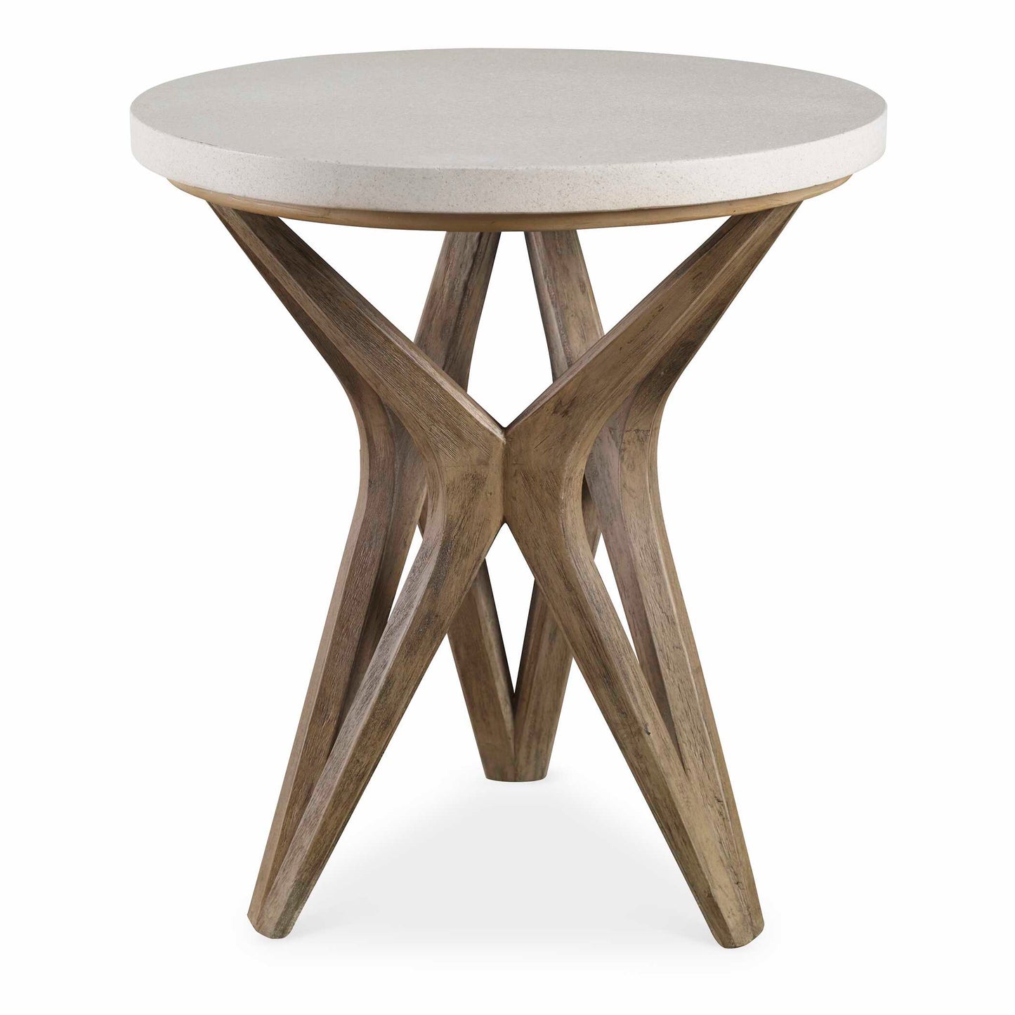 Handcrafted From Solid Mixed Woods With An Natural Ivory Limestone Top, On A Geometric Base Finished In A Warm Oatmeal Wash. True To The Characteristics Of Natural Stone, Each Piece Will Have Unique Coloration And Veining. Solid Wood Will Continue To Move With Temperature And Humidity Changes, Which Can Result In Cracks And Uneven Surfaces, Adding To Its Authenticity And Character.