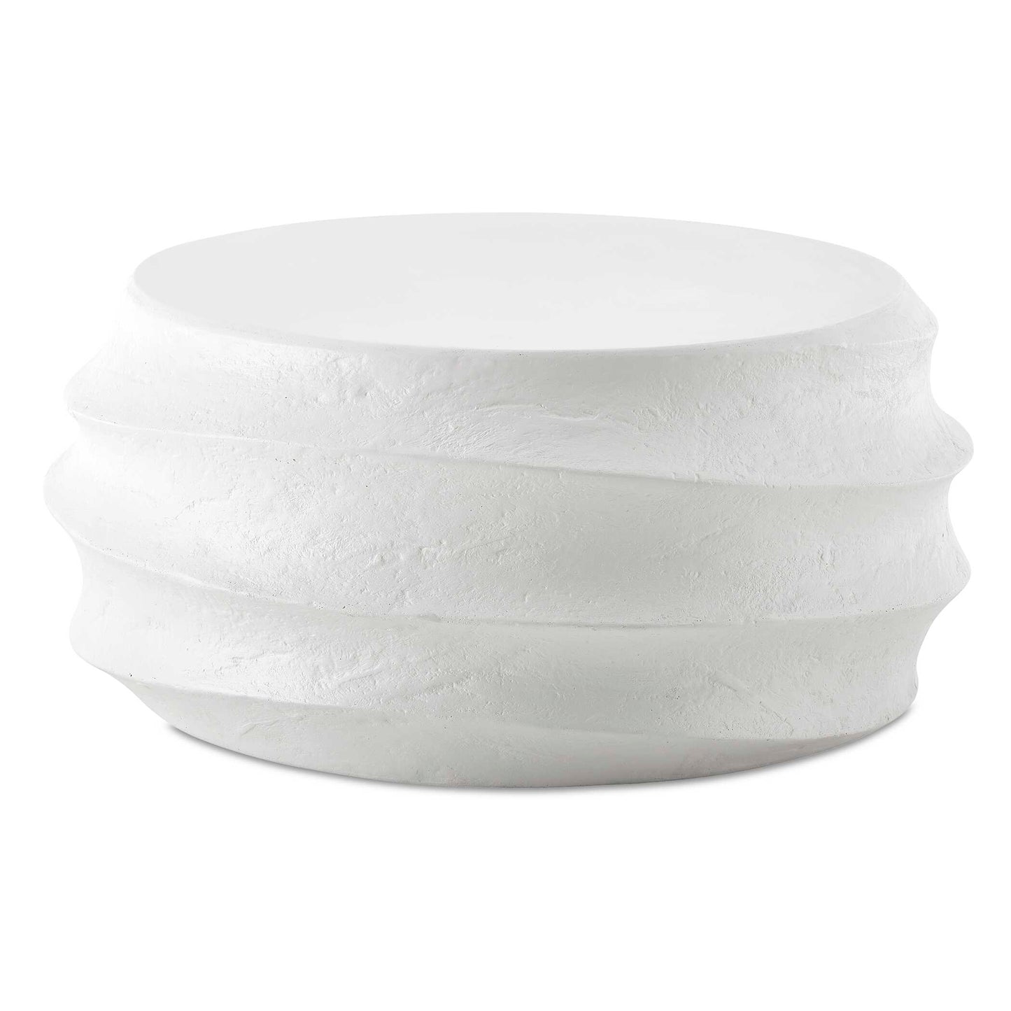 This Coffee Table Showcases The Inherent Beauty Of Glass Reinforced Concrete While The Casual White Finish Complements The Organic, Undulating And Wavy Design That Feels Contemporary And Timeless. Suitable For Both Indoor And Outdoor Use.