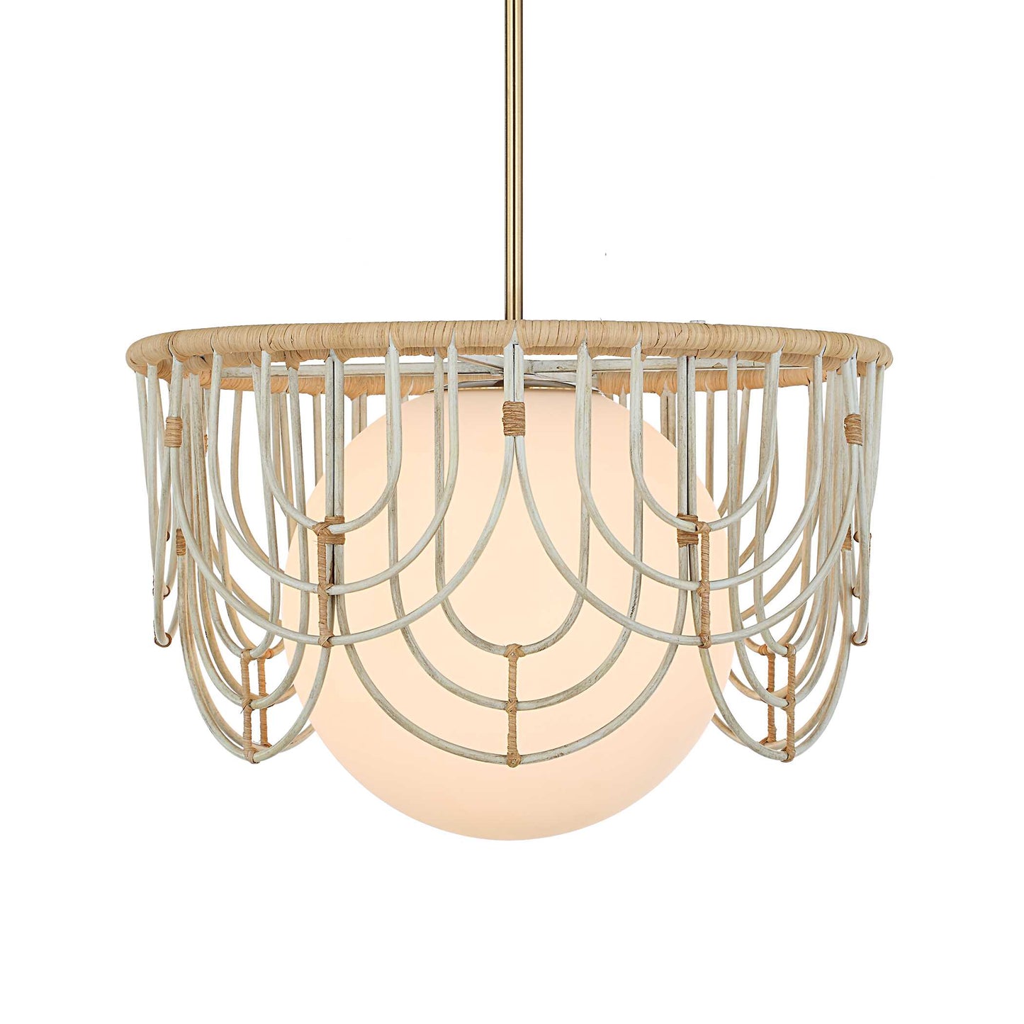 Warm Brass And Antique White