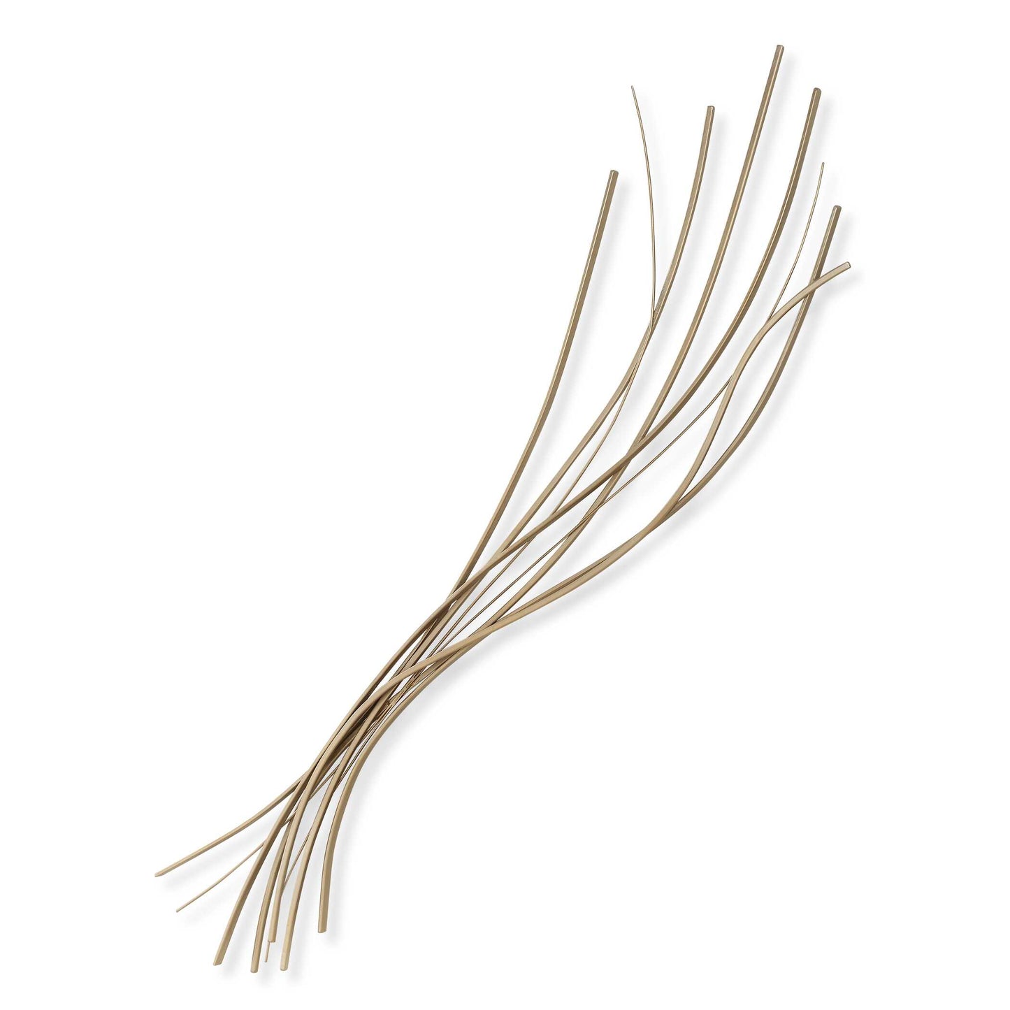 Wisps Of Iron Are Interlaced Together To Create An Airy Wall Display, Finished In Clean Silver Leaf. Use Multiple To Create More Dramatic Displays. May Be Hung In Any Direction.