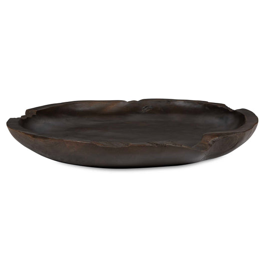 This Exquisite Round Teak Bowl Features An Organic Edge That Highlights The Natural Beauty Of The Wood. Each Bowl Is Uniquely Crafted, Showcasing Rich Grain Patterns And Warm Hues That Add A Touch Of Rustic Charm To Any Space. Perfect For  Displaying Fruits, Or As A Decorative Piece, It Effortlessly Blends Functionality With Artistic Elegance, Making It A Stunning Centerpiece For Your Home. Because Each Is Individually Handcrafted, Natural Variation Will Occur From Piece To Piece. Safe For Outdoor Use.