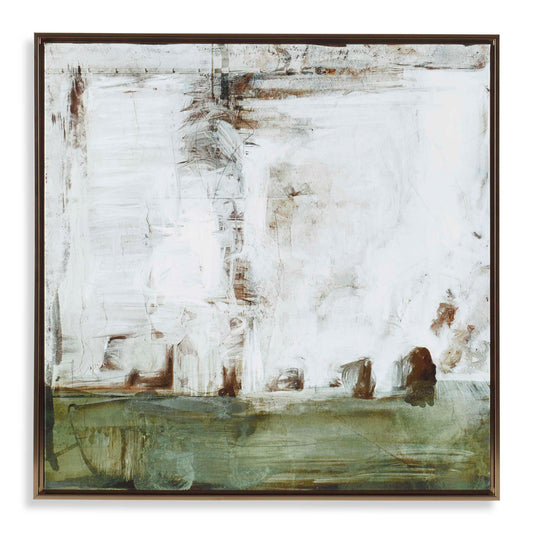 Simple Gallery Frame With Bronze Gold Finish.
