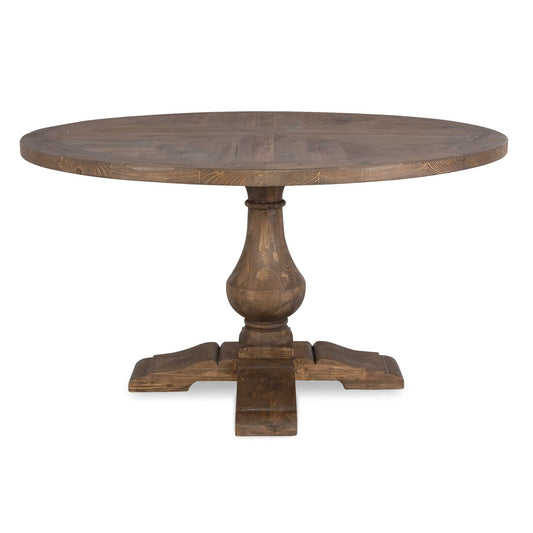 Beautifully Pieced, Solid Wood Table Is Made From 100% Reclaimed Lumber, Sanded And Minimally Finished With A Stony Gray Wash To Highlight The Natural Grain And Distressing. Solid Wood Will Continue To Move With Temperature And Humidity Changes, Which Can Result In Small Cracks And Uneven Surfaces, Adding To Its Authenticity And Character.