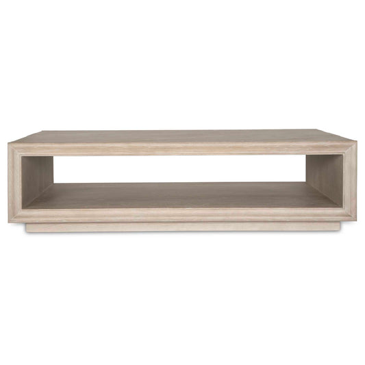 The Prism Coffee Table Is Know For Its Clean Rectangular Shape Providing Ample Surface Area For Displaying Decorative Items Or Storing Essentials. With A Decorative Face In Light Oak Solids With Oak Veneer.