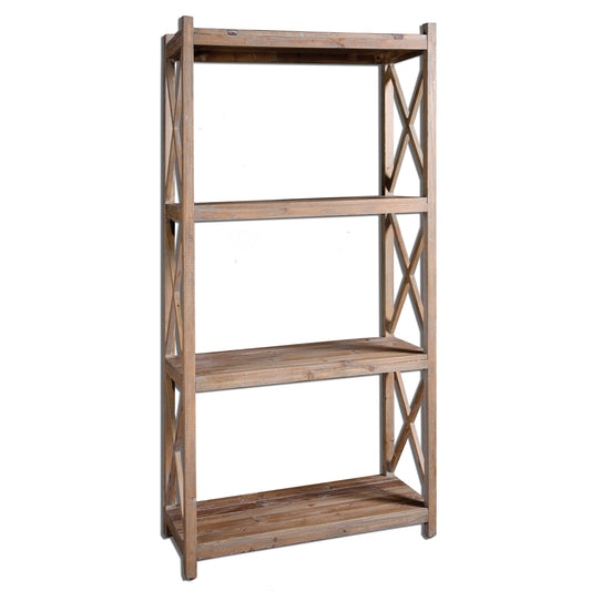 Naturally Weathered, Reclaimed Fir Wood With A Light Gray Glaze. Reclaimed Wood Is Restored From A Previous Life As Old Doors, Railroad Ties, Etc., And Features Old Nail Holes, Mineral Staining, And Natural Imperfections. Note That Solid Wood Will Continue To Move With Temperature And Humidity Changes, Which Can Result In Small Cracks And Uneven Surfaces, Adding To Its Authenticity And Character.