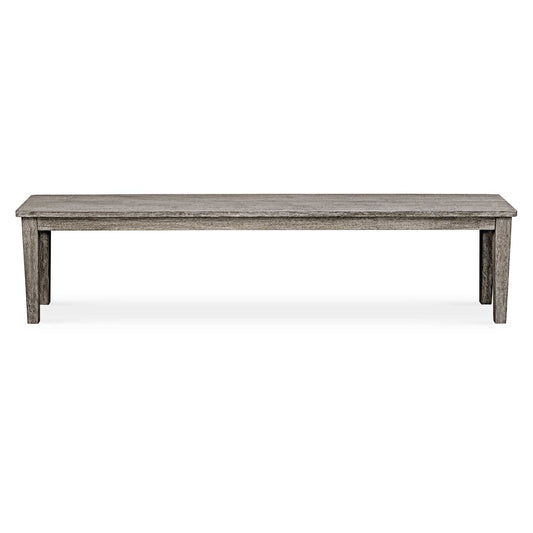 Paying Homage To Classic Farmhouse Aesthetics, The Forsyth Bench Offers A Unique Blend Of Rustic Charm And Contemporary Style. Meticulously Crafted From Rich, Weathered Dark Gray Mahogany, The Bench Showcases The Natural Beauty Of The Wood Grain. Solid Wood Will Continue To Move With Temperature And Humidity Changes, Which Can Result In Cracks And Uneven Surfaces, Adding To Its Authenticity And Character.