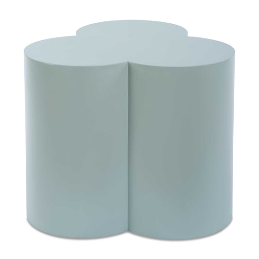 This Whimsically Shaped Accent Table, Crafted From Powder-coated Metal In A Light Blue Finish, Adds A Playful Touch To Your Decor. Suitable For Both Indoor And Outdoor Use.