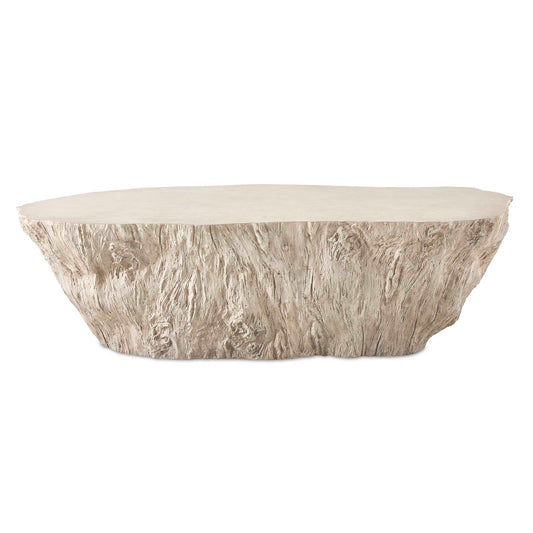 This Unique Coffee Table Is Crafted From Glass Reinforced Concrete, Replicating A Natural Tree And Giving It A Distinctive Organic Texture And A Modern, Sculptural Appeal. Suitable For Both Indoor And Outdoor Use.
