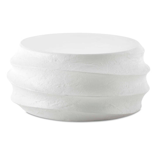 This Coffee Table Showcases The Inherent Beauty Of Glass Reinforced Concrete While The Casual White Finish Complements The Organic, Undulating And Wavy Design That Feels Contemporary And Timeless. Suitable For Both Indoor And Outdoor Use.